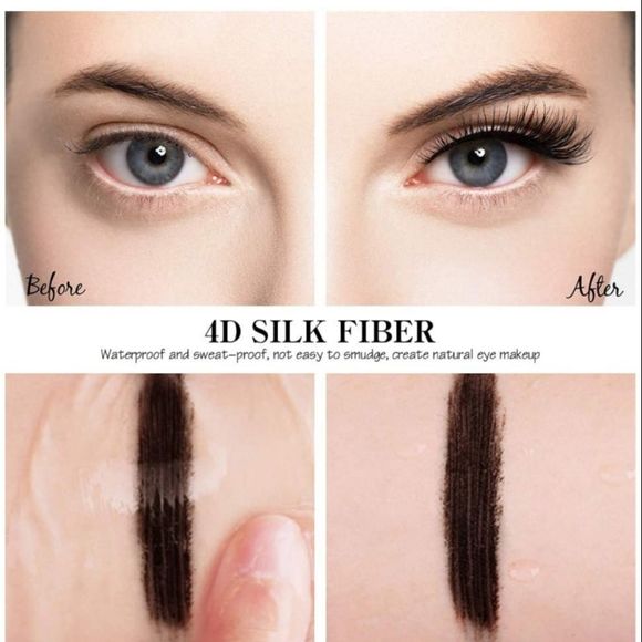 ʕ·ᴥ·ʔ4D Silk Fiber Lash Mascara, Fiber Mascara, 4D Silk - Picture 3 of 5